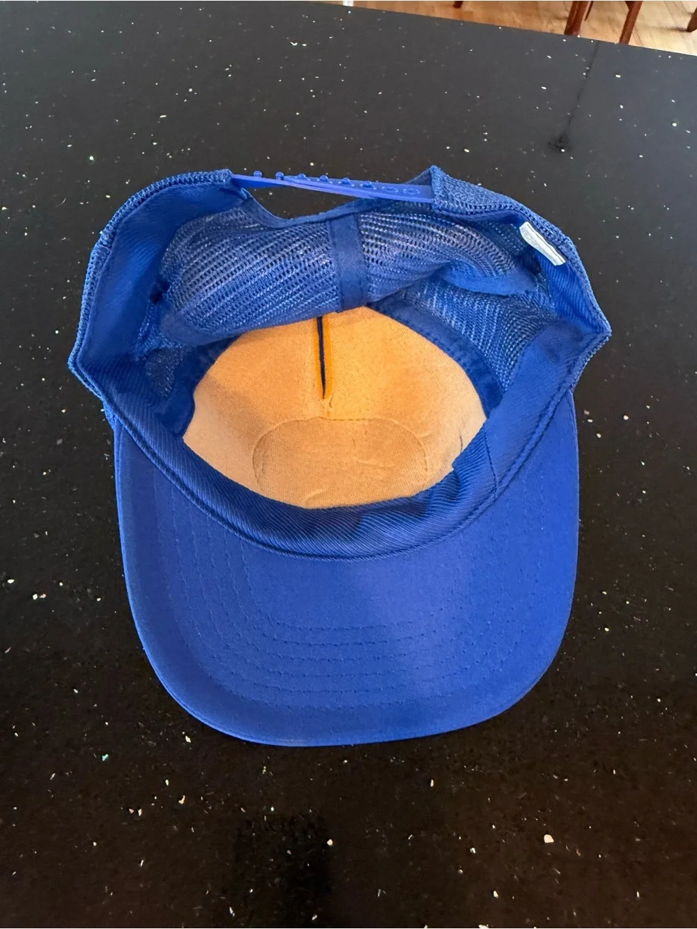 Washington D.C. Blue Trucker Hat with Eagle Patch